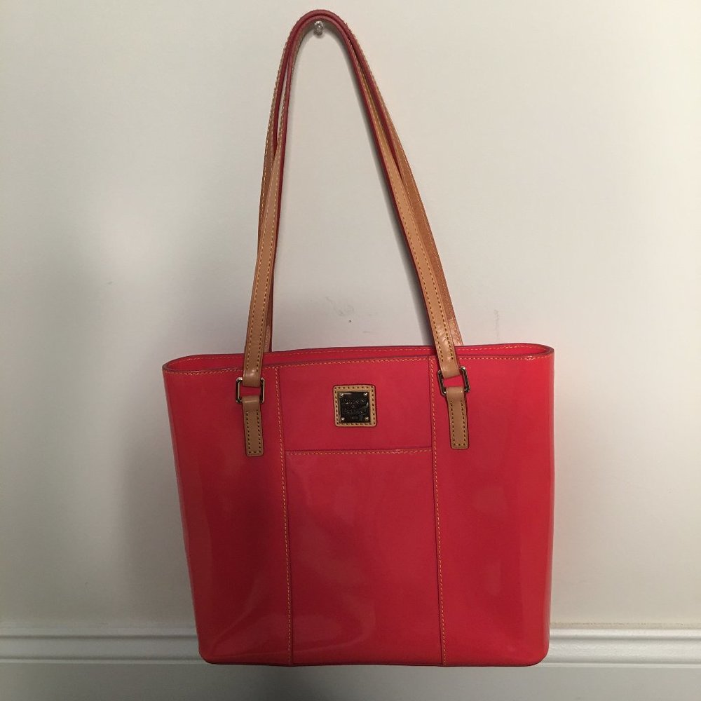 Dooney & Bourke Pink Patent Leather Lexington Bag (J6937280)
